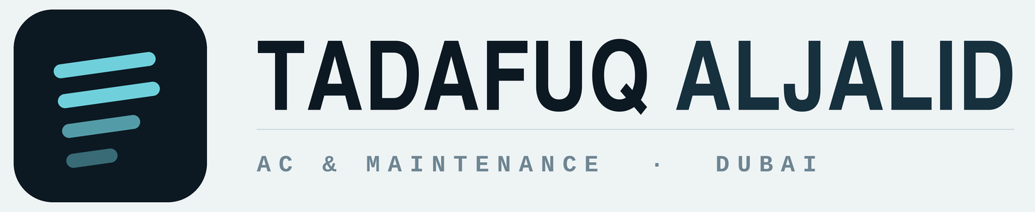 TADAFUQ ALJALID — AC & Maintenance · Dubai